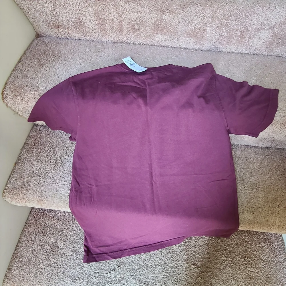 Aeropostale and American Eagle Men's T-Shirts - Burgandy And Coral - Picture 9 of 11